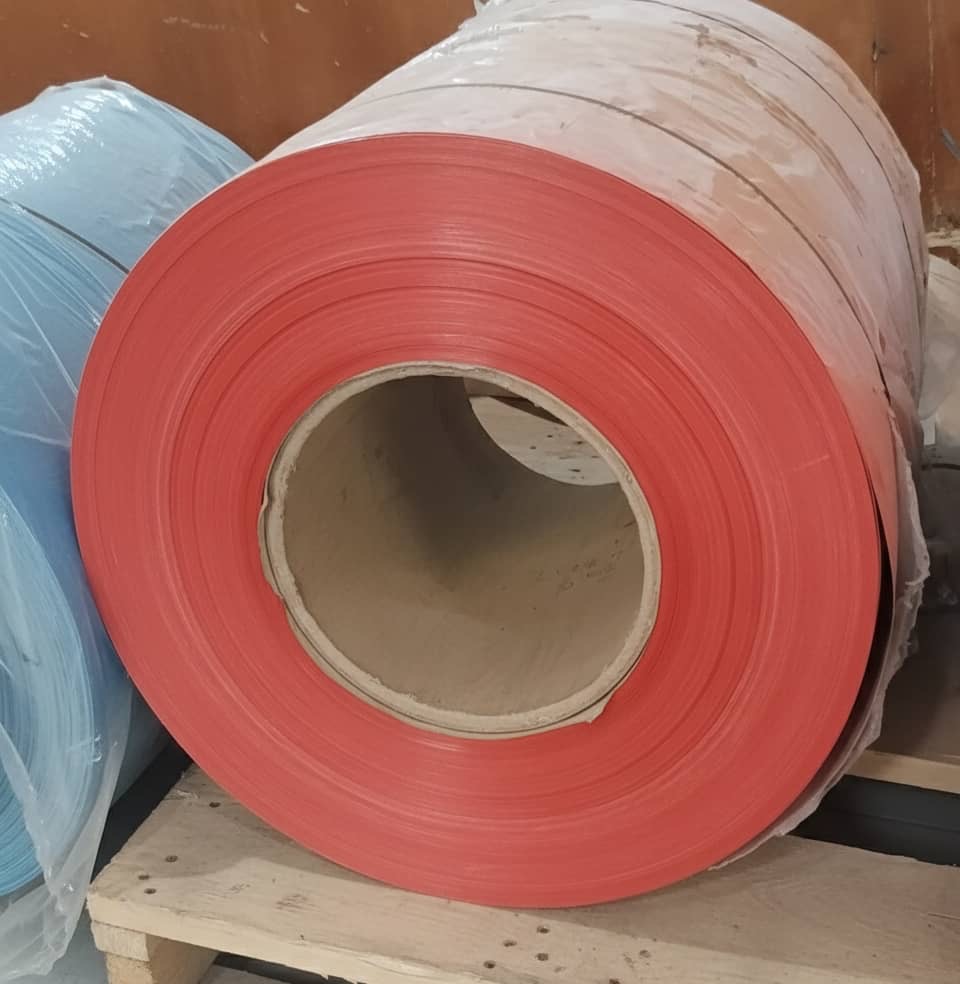 Red Oven Baked Aluminum Coated Product